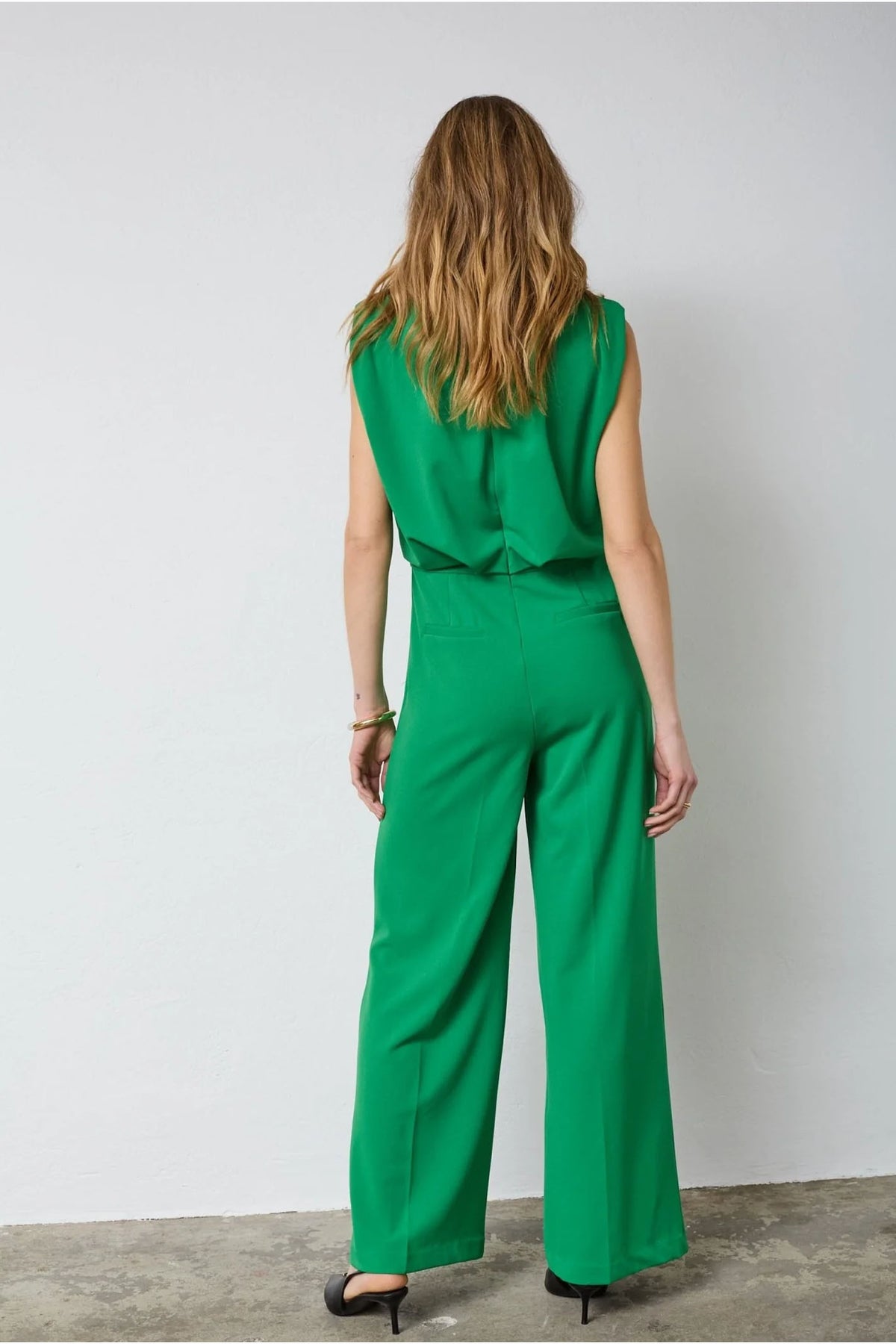 FalconCC Pleat Suit 34-Grön - 31655