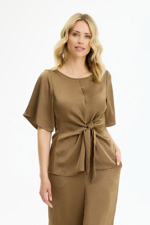 Faye blus Brun - 17194