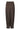 Fayla Drapy Satin Balloon Pant Mörkbrun - 167418