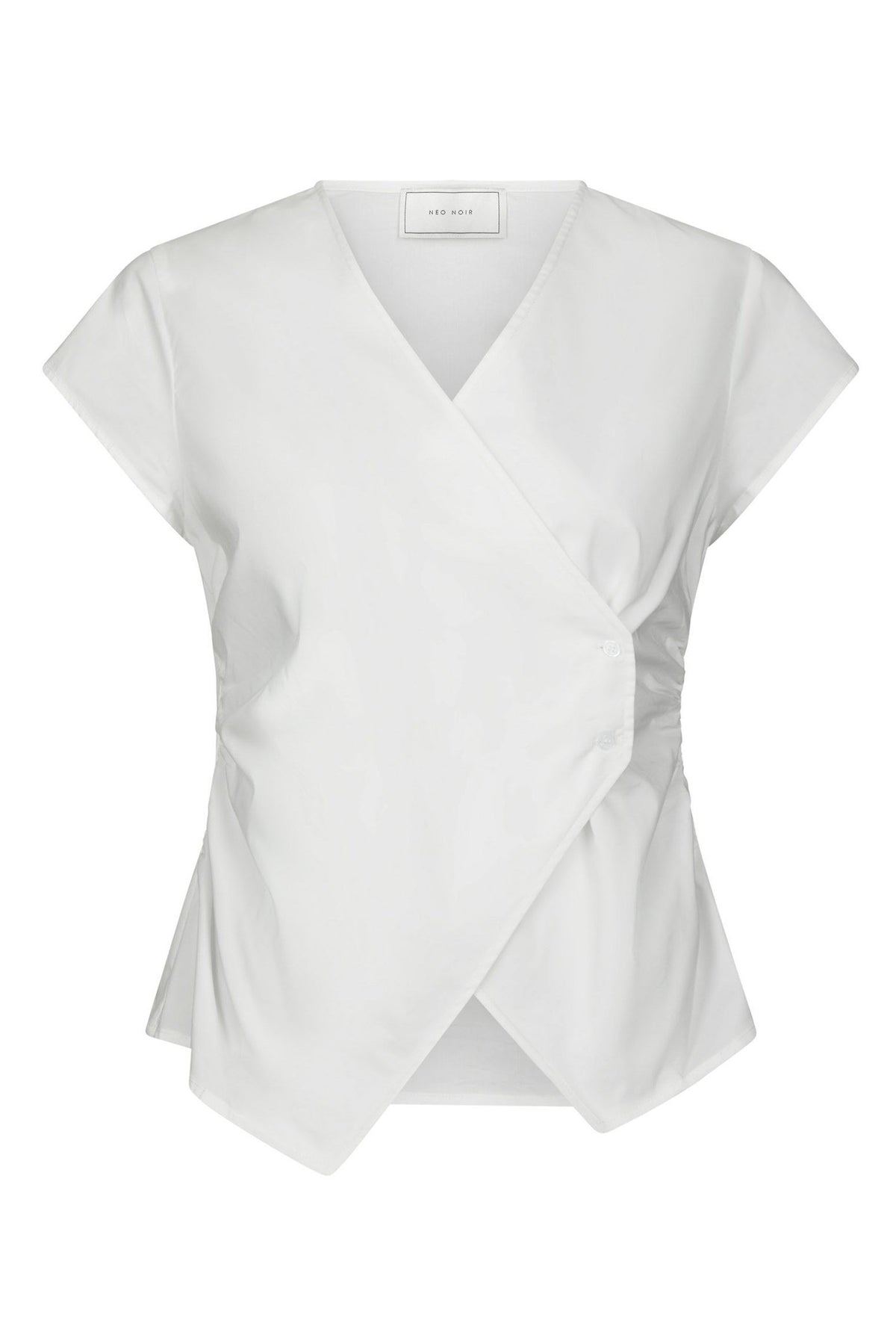 Fidi Poplin Top Vit - 168088