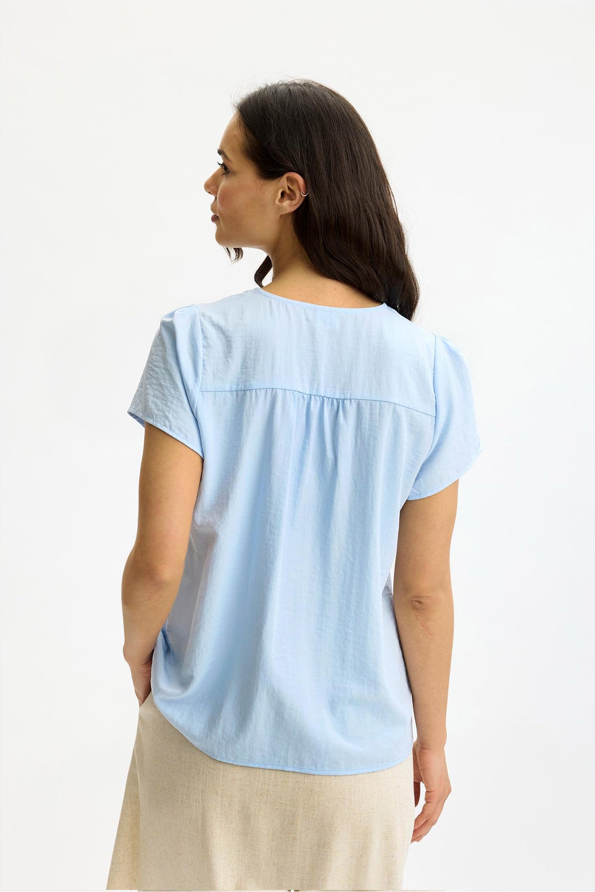 Filippa blus Ljusblå - 17069