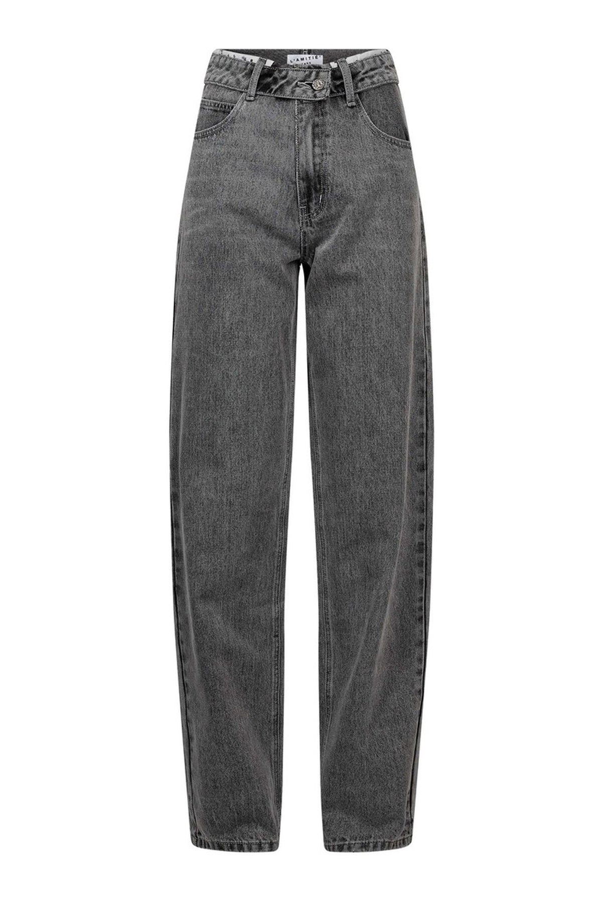 Flip Barrel Grey Tall Jeans Grå - HL10860