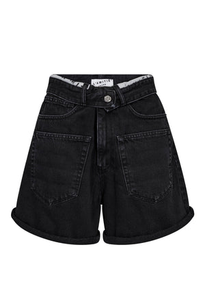 Flip Waist Shorts Svart - HL10613