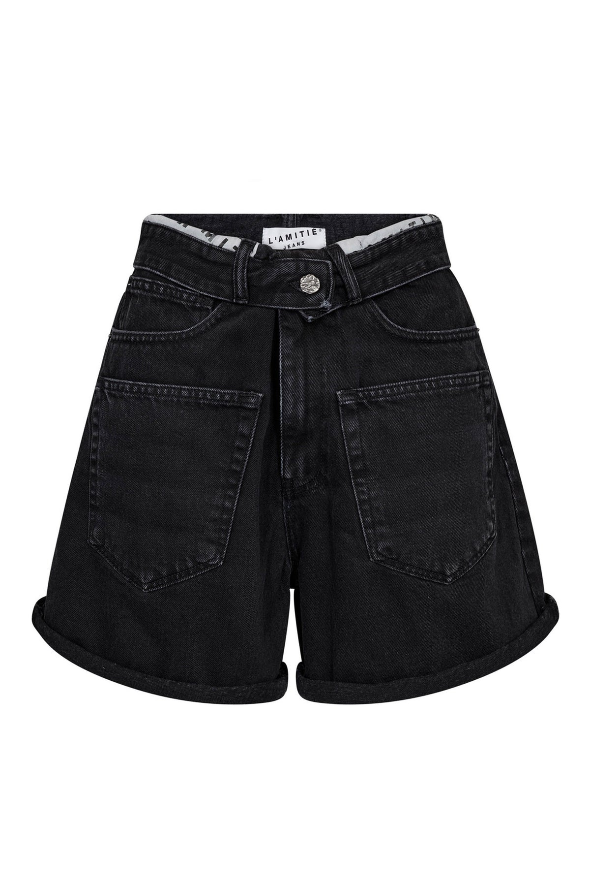 Flip Waist Shorts Svart - HL10613