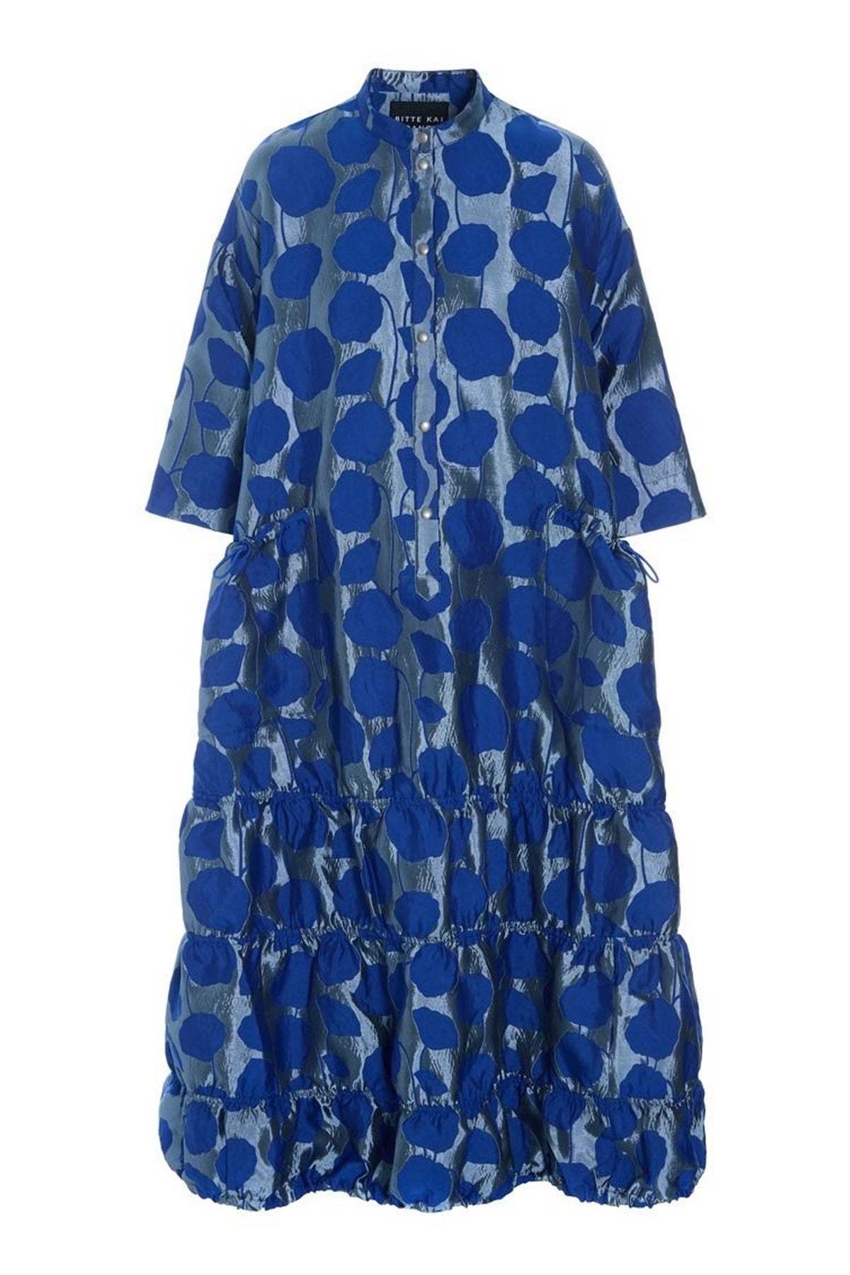 Flowerbomb lång klänning FRESH BLUE FLOWERBOMB - 259-2452-5480