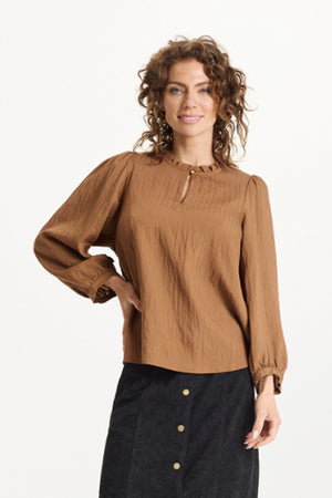Franny blus Brun - 16759