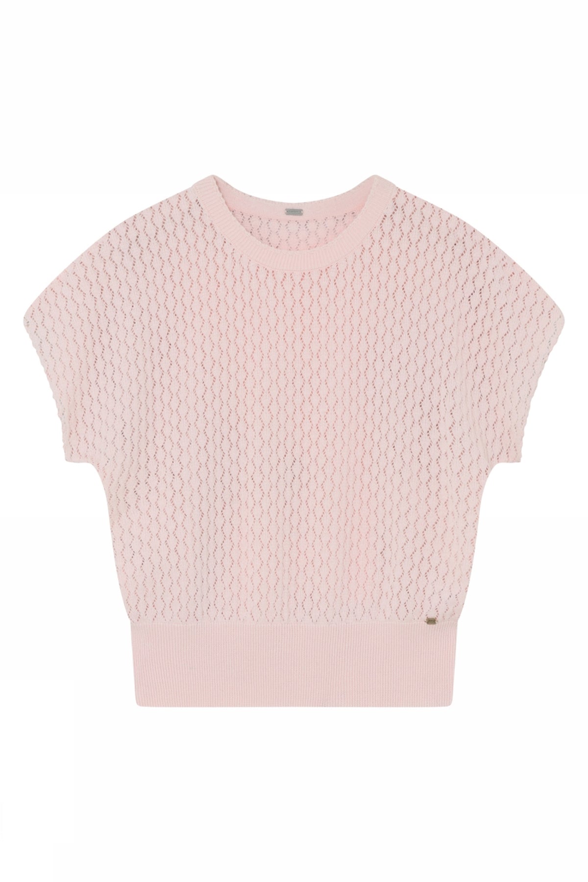 Frea, stickad cape 6410-PastelPink - 60427/3794