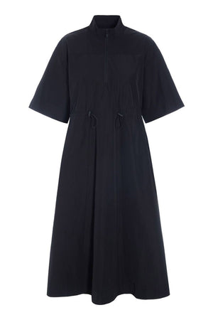 Fukkura klänning med dragkedja Black - 262-2380-5677