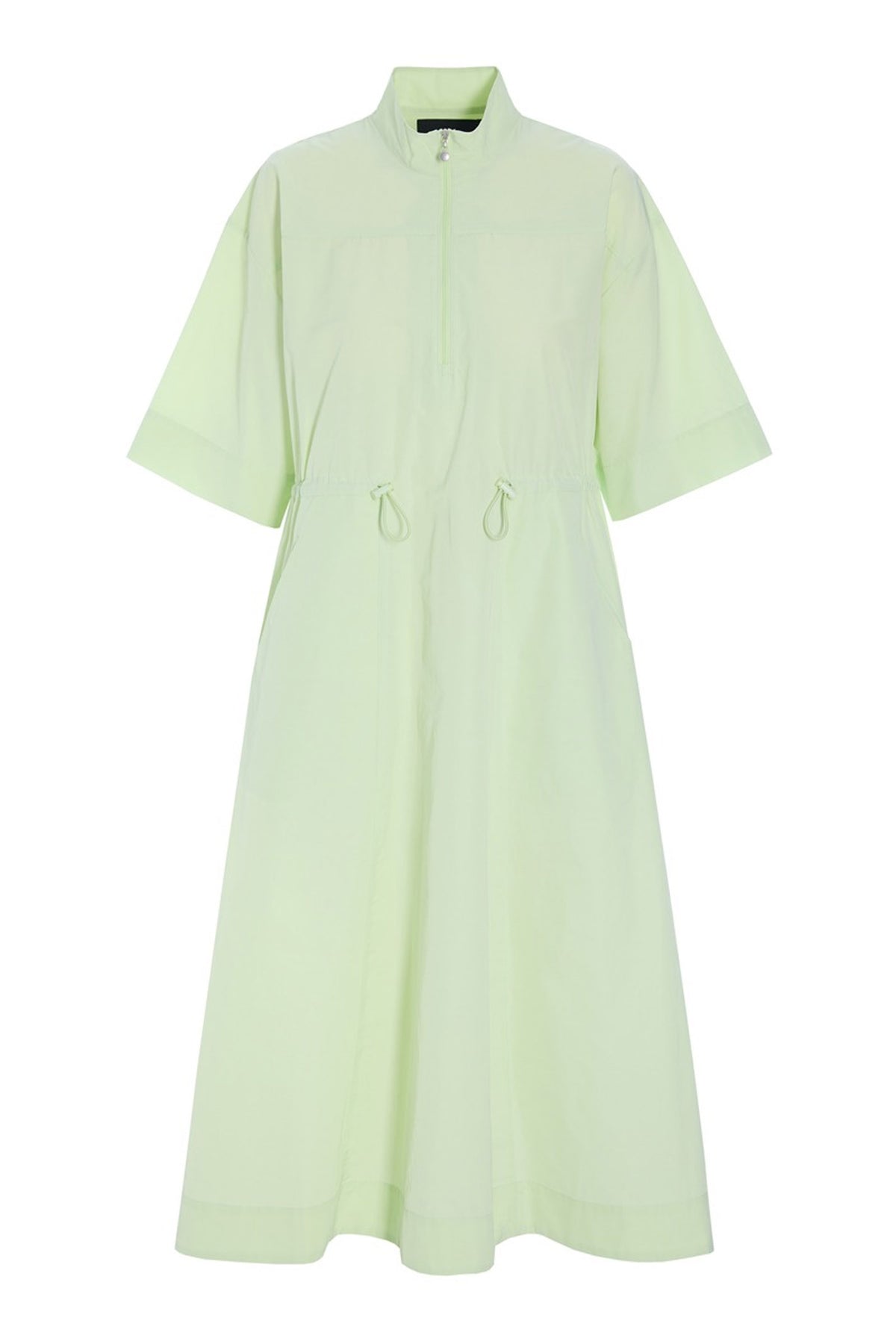 Fukkura klänning med dragkedja LIME CREAM - 262-2380-5677