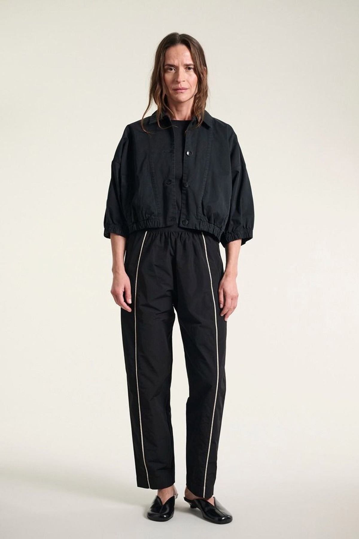 Fukkura pipingbyxor Black - 262-2380-5680