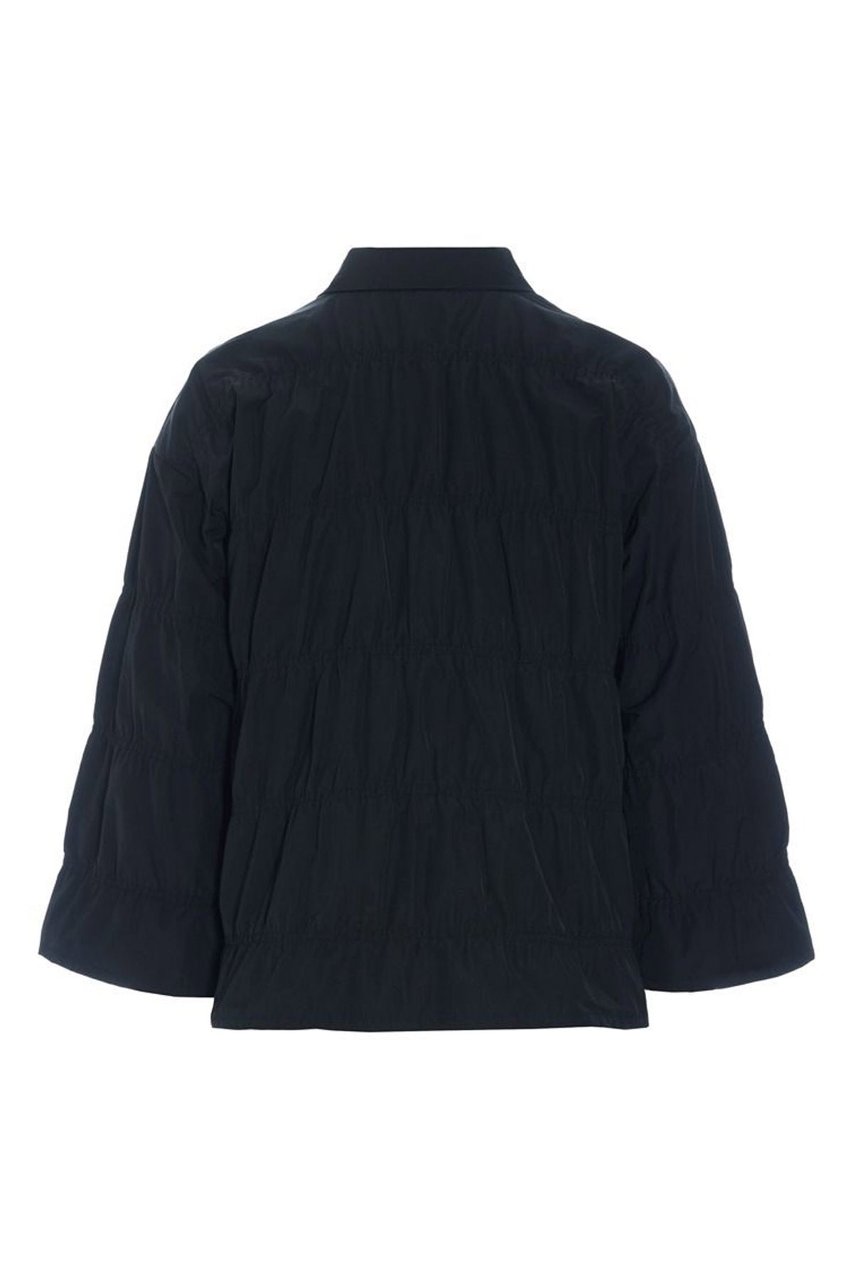 Fukkura poplinjacka med resår Black - 259-2380-5498