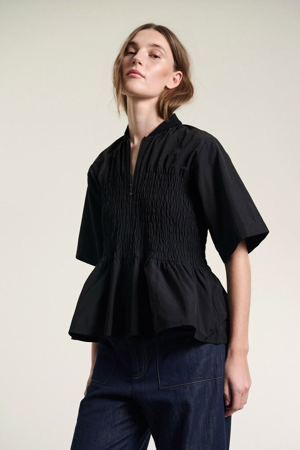 Fukkura smockblus Black - 262-2380-5682
