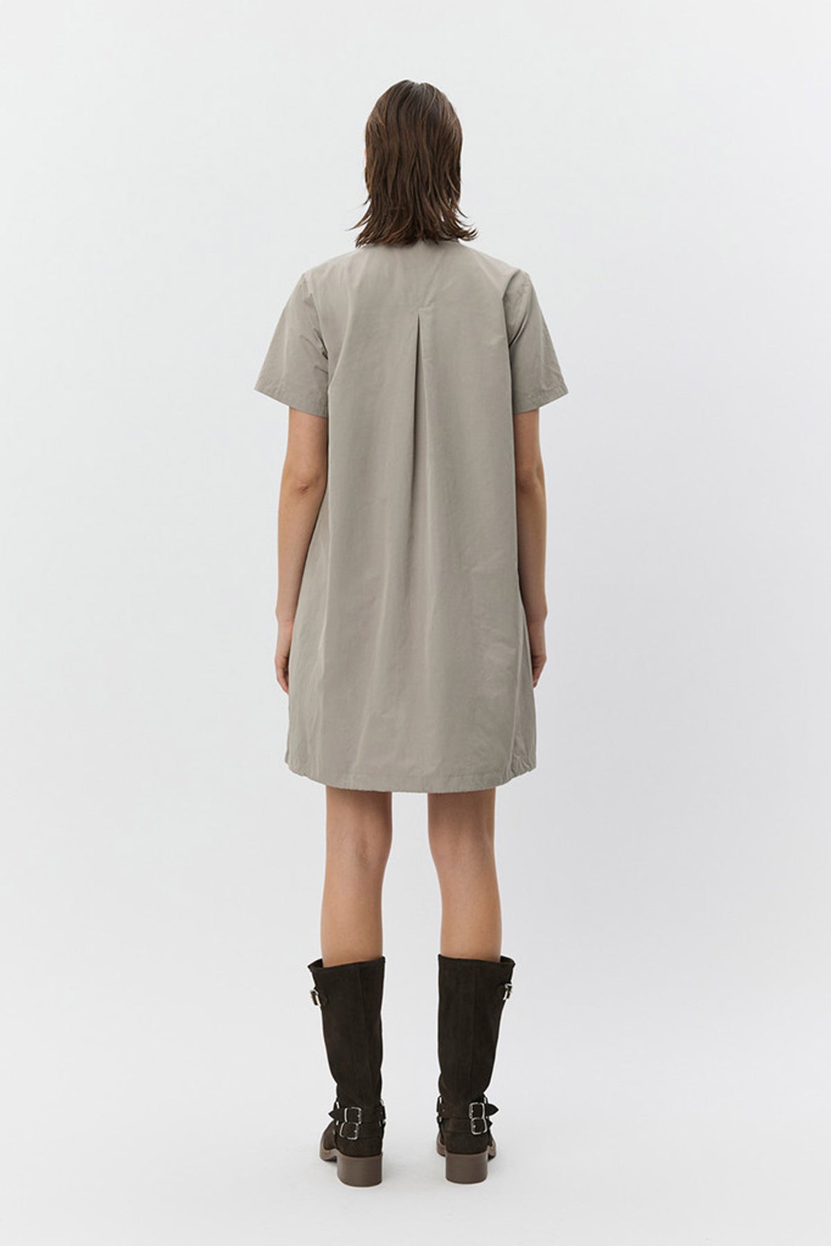 GEORGINASW POLOKLÄNNING 3072 Dusty green - S261256