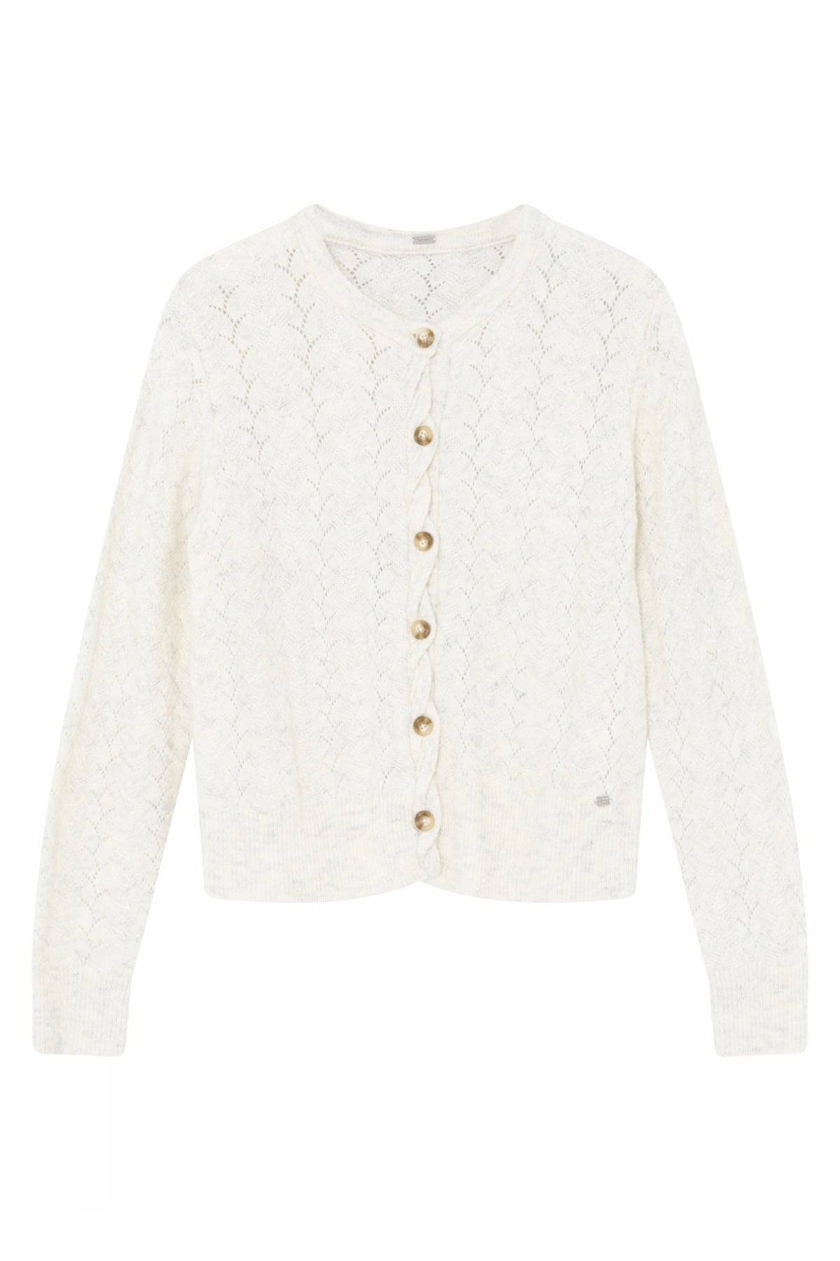 Gabina, stickad kofta 1010-Off White - 59403/3788