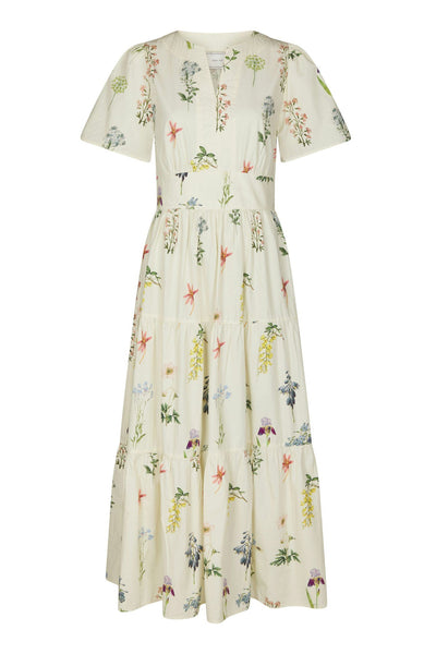 Gardena Flower Rank Klänning OFF WHITE - 167972 Thumbnail