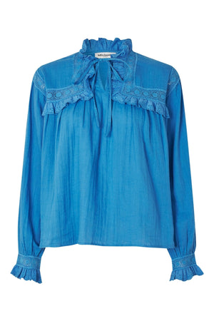 GemmaLL Tröja LS 97 Neon Blue - 25487-1069