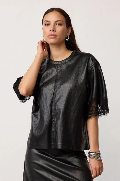 GittCC Box Lace Tee 96-Black - 45105 Thumbnail