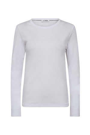 GrannyCC Embroidery LS Tee 4000-White - 33180
