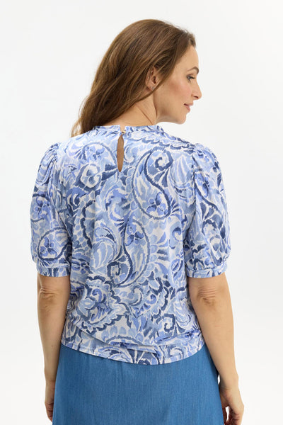 Grazia blus 1/2 blus Ljusblå - 17082 Thumbnail