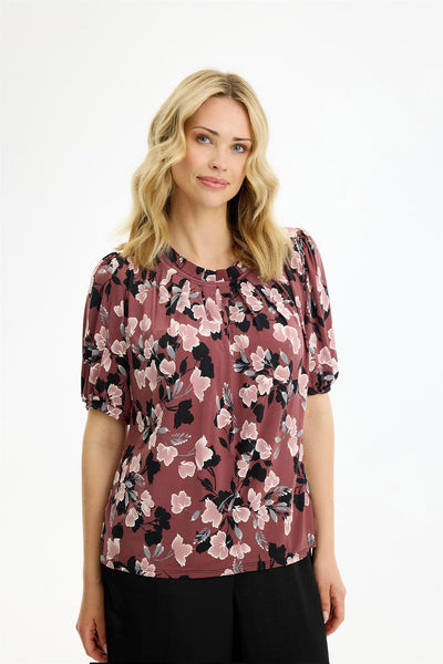 Grazia blus 1/2 ärm PLOMMON - 17255 Thumbnail