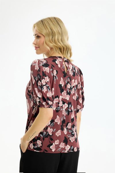 Grazia blus 1/2 ärm PLOMMON - 17255 Thumbnail
