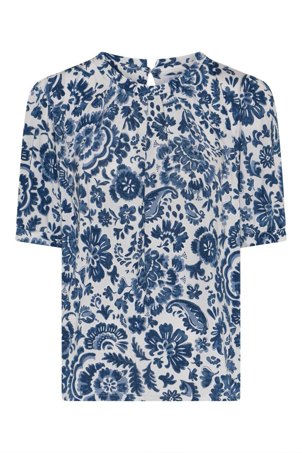 Grazia blus 1/2 ärm Blå - 16999