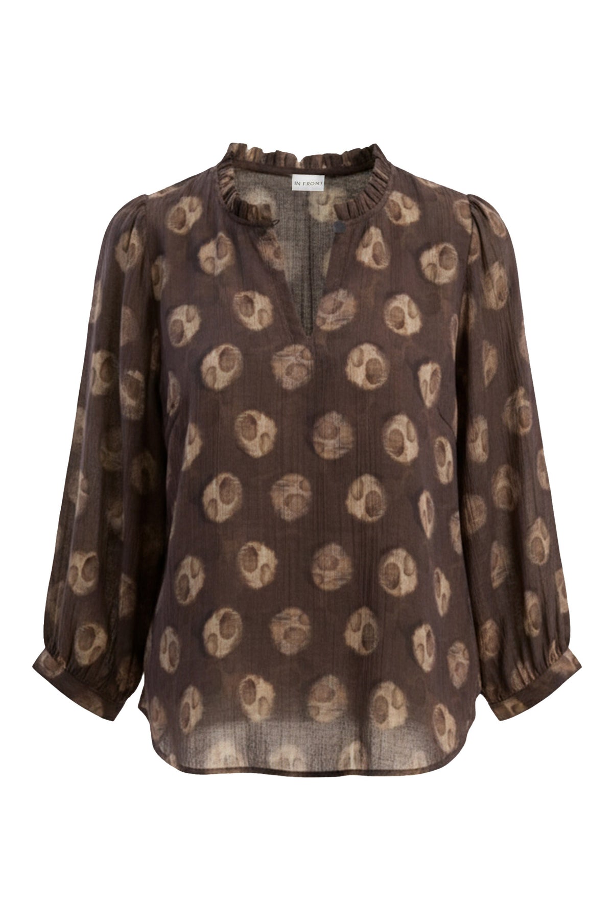 Gry blus Brun - 16932