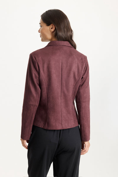 Gudrun blazer AUBERGINE - 16813 Thumbnail