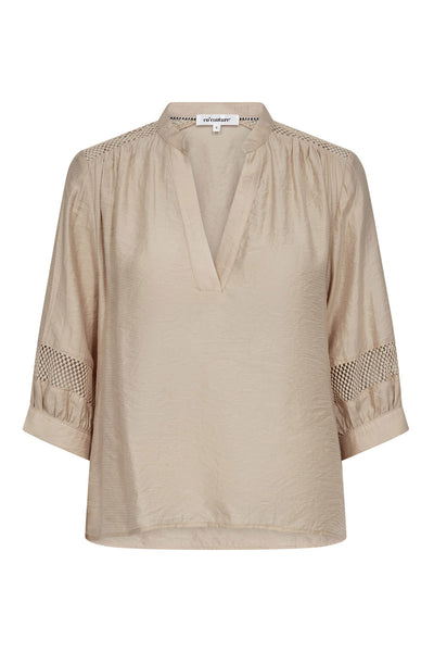 GwendaCC SS Blouse 984-Mink - 45084 Thumbnail