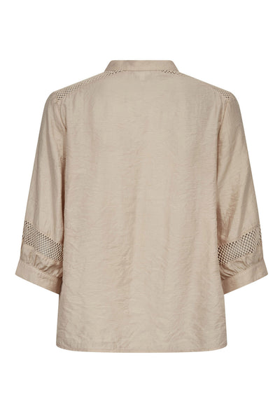 GwendaCC SS Blouse 984-Mink - 45084 Thumbnail