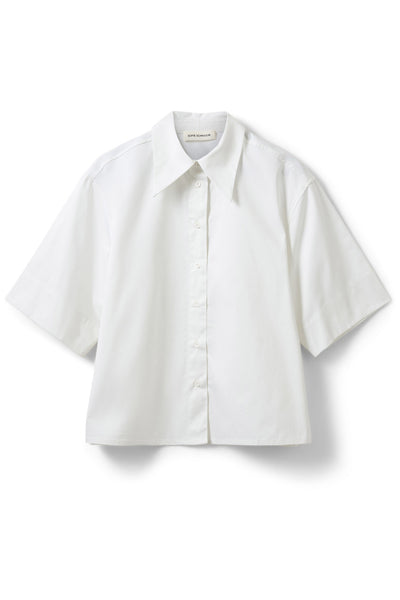 HARVEYSW OVERSIZE KORTÄRMAD 0101 Off white - S262170 Thumbnail