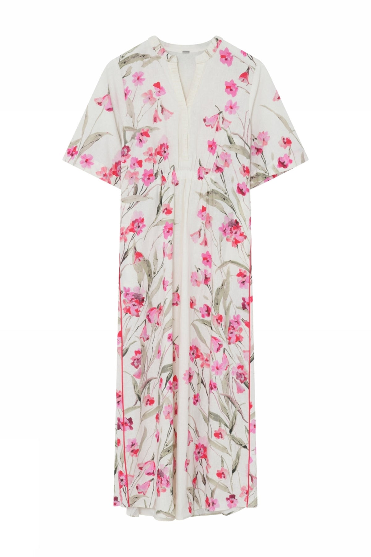 Hali, lång klänning 81004-Off White - 61504/7486