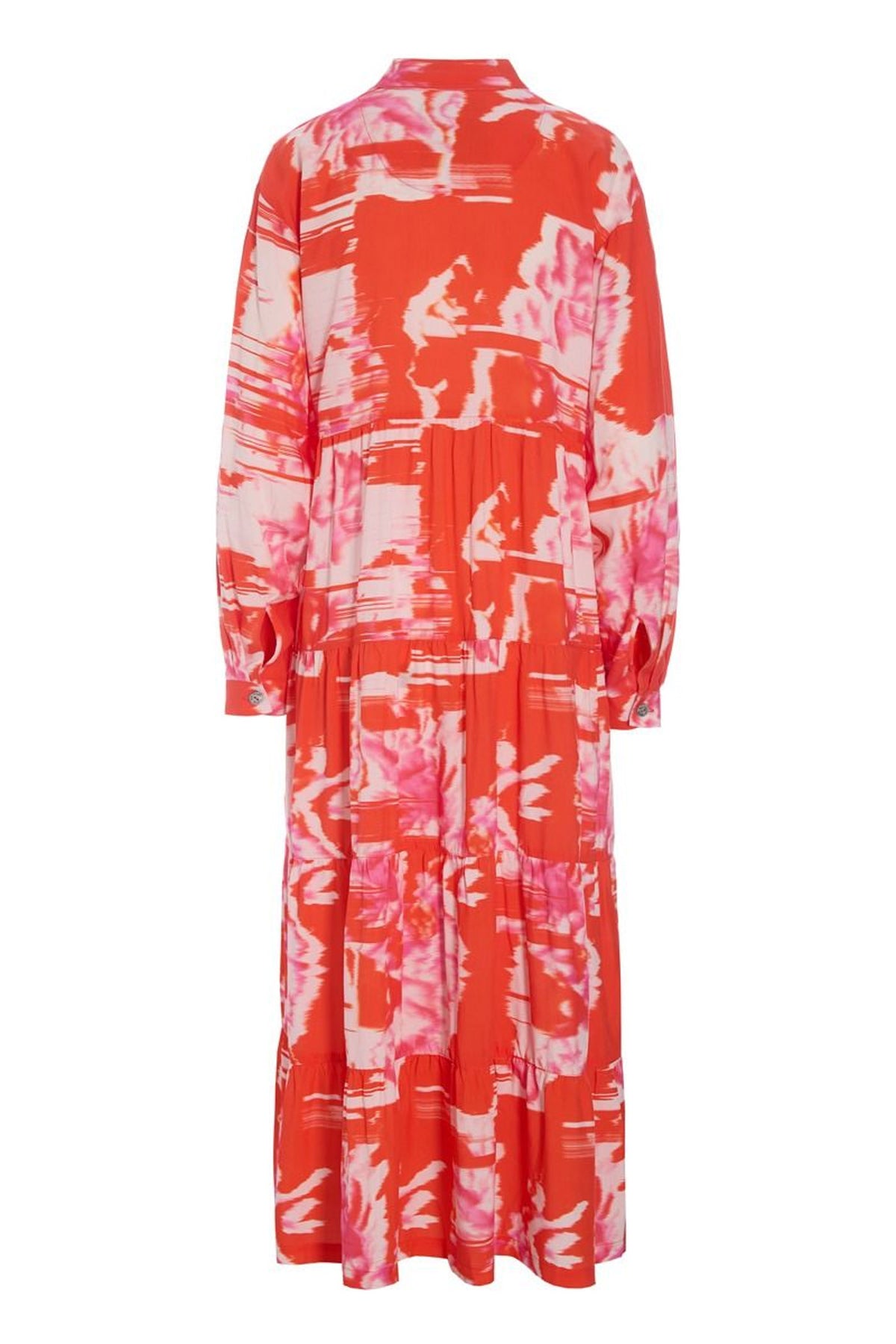 Haru FSC lång klänning KIMONO FLOWER - 263-2337-5731