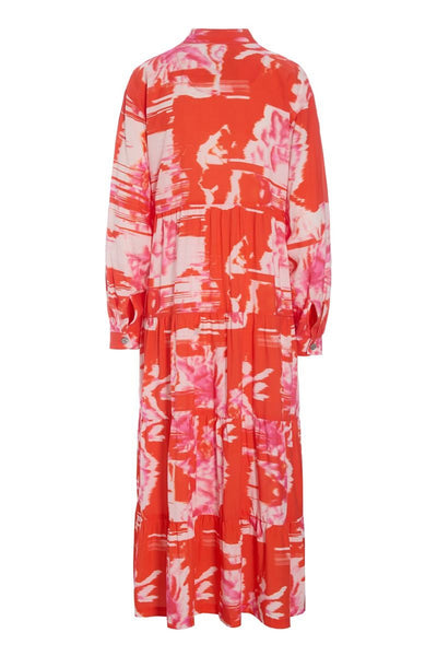Haru FSC lång klänning KIMONO FLOWER - 263-2337-5731 Thumbnail