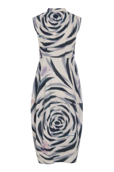 Harukaze Ärmlös klänning ZEBRA ROSE - 263-2296-5770 Thumbnail