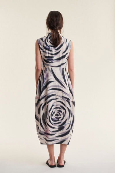 Harukaze Ärmlös klänning ZEBRA ROSE - 263-2296-5770 Thumbnail