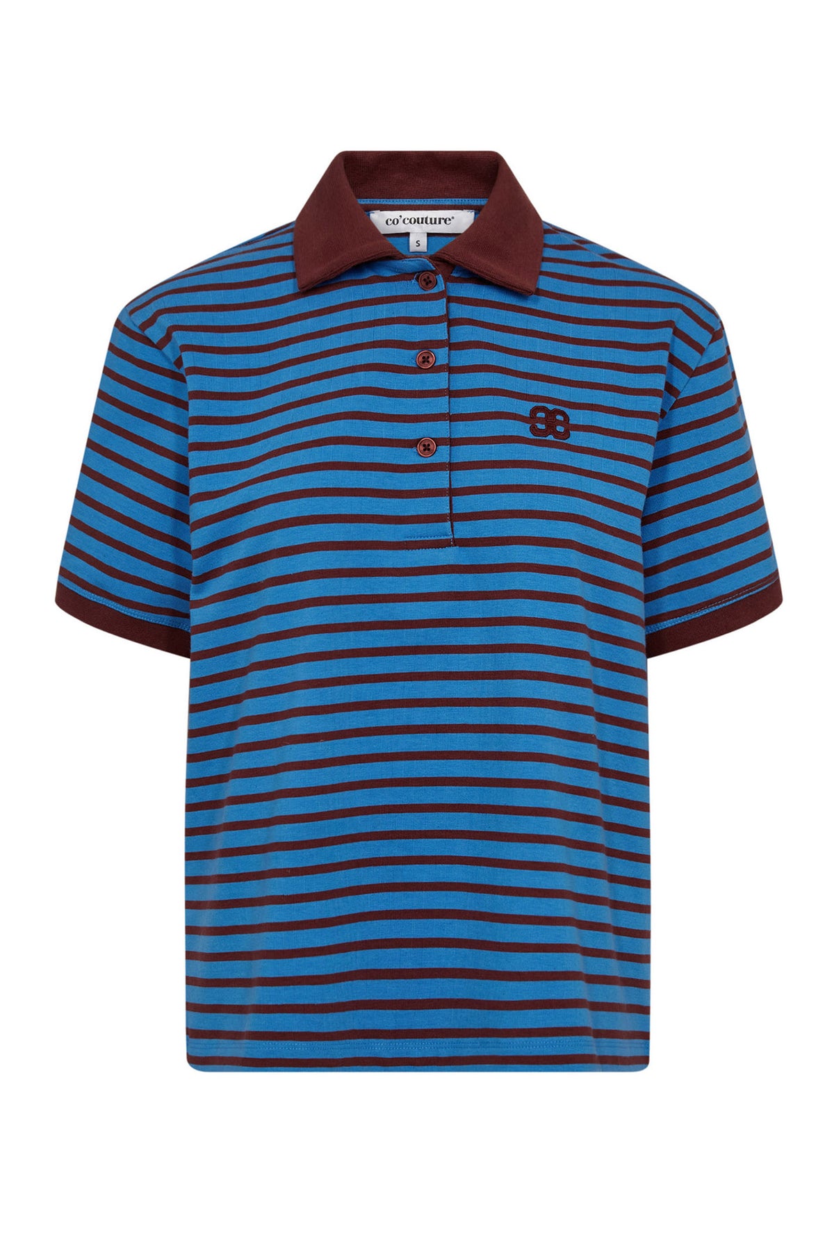 HayesCC Polo SS Tee 76-New Blue - 43006