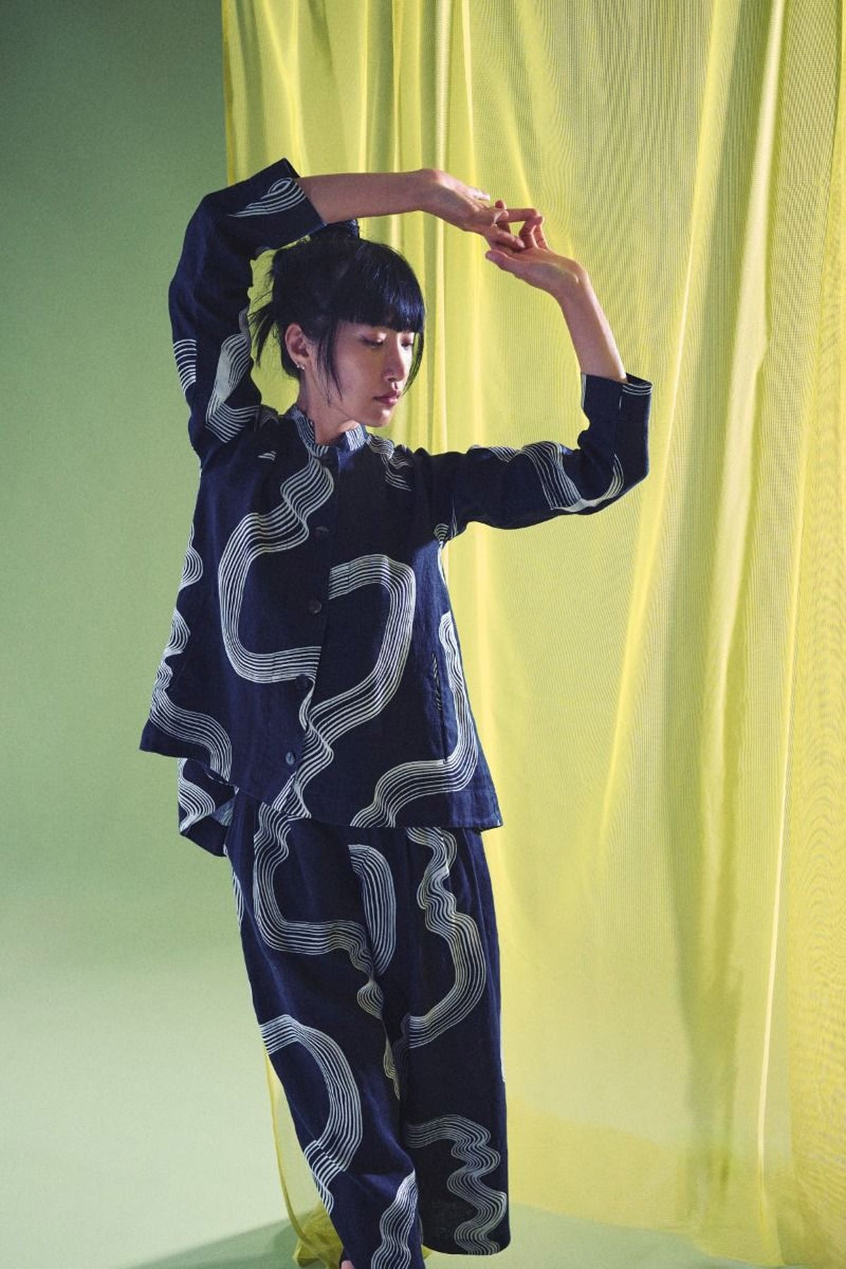 Hikazu raglanjacka WAVES - 261-2328-5568