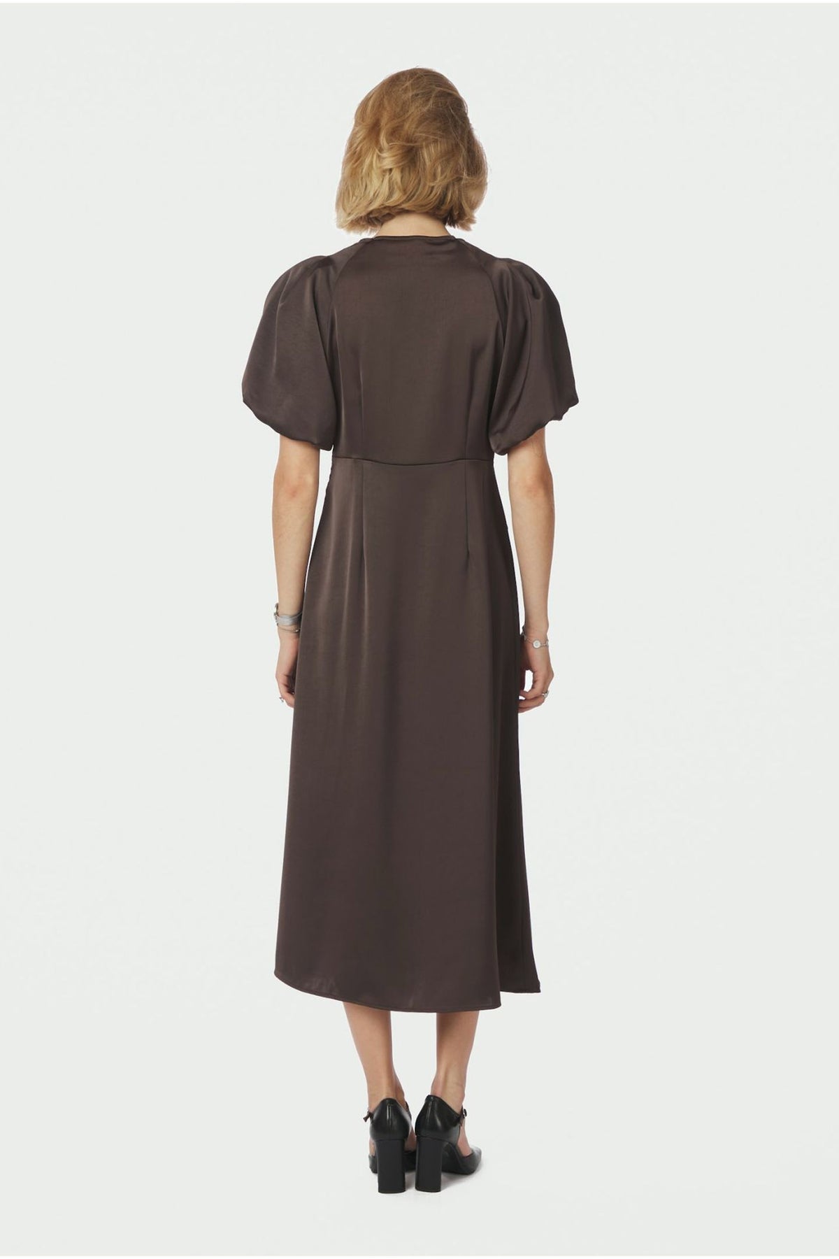 ILLANA HEAVY SATEEN Mörkbrun - 162521