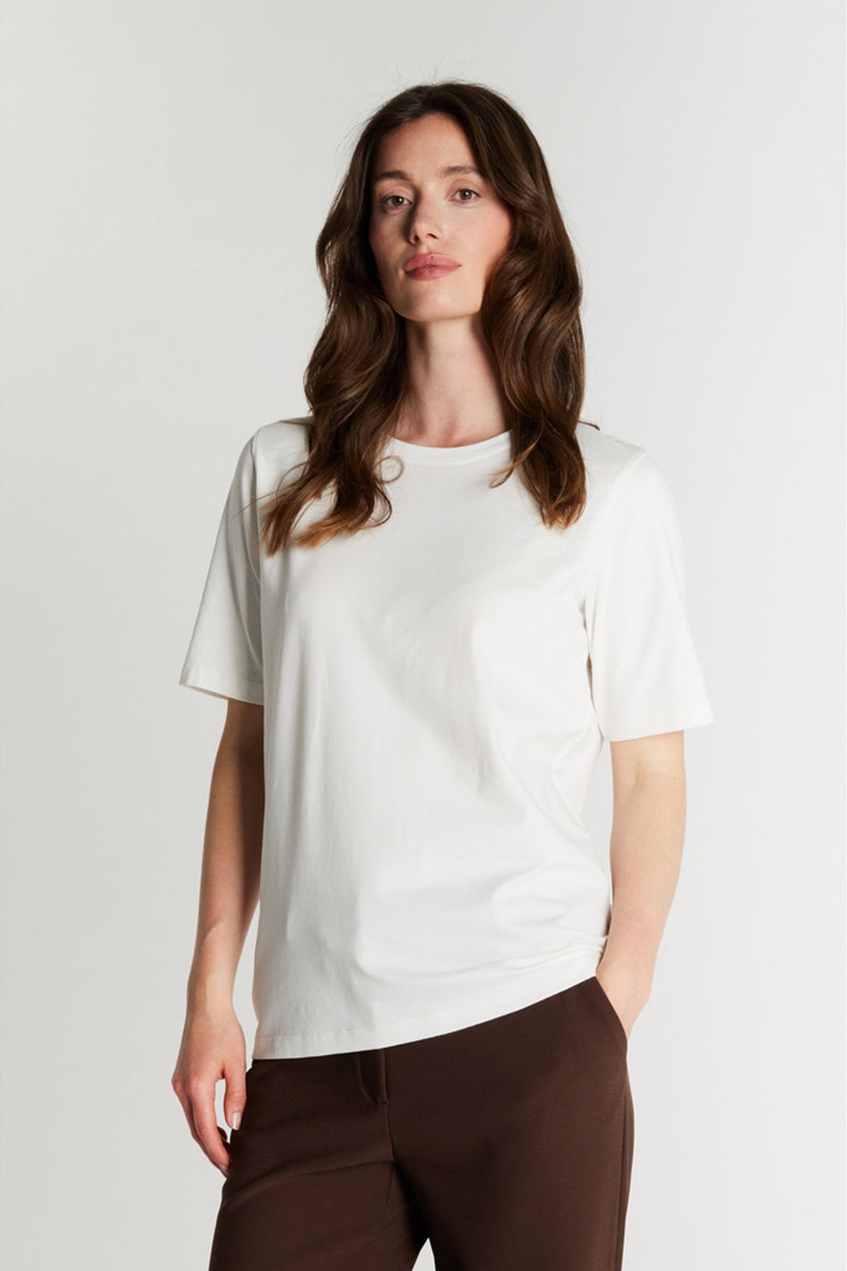 7790RDFAlvinaEssential T-Shirt 01 Vit - RDF1054