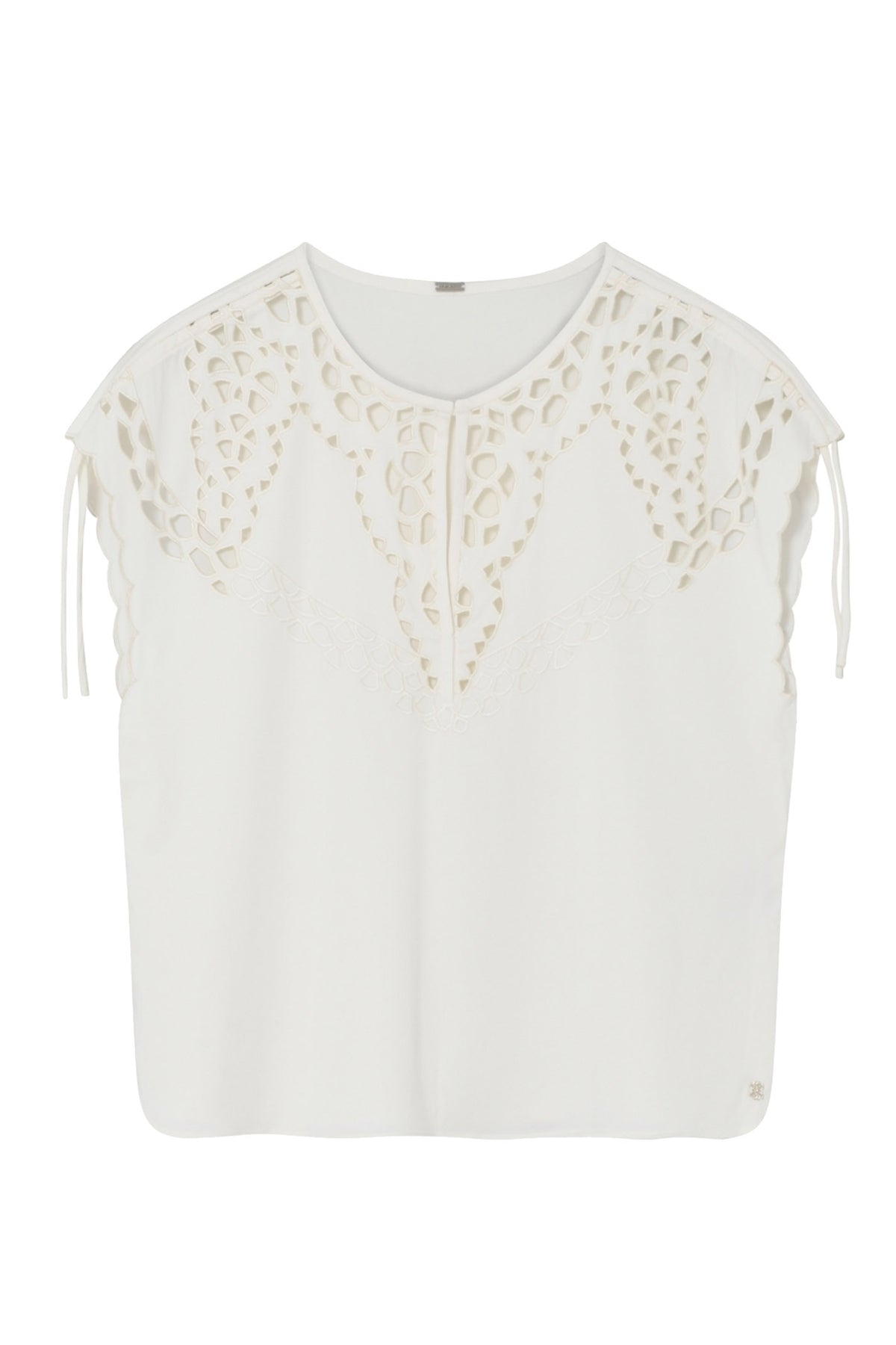 Ina, topp 1010-Off White - 61615/7630