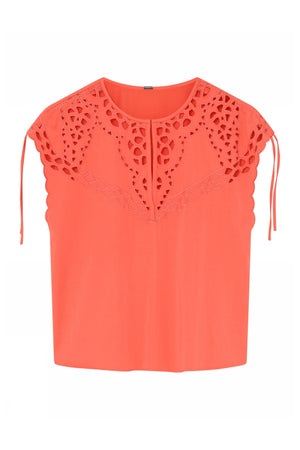 Ina, topp 5661-Hot Coral - 61615/7630