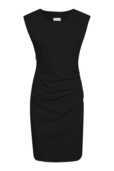 India Round-Neck Dress Black deep - 501002 Thumbnail