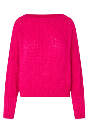 IsoldeLL Knit Jumper LS 98 Neon Pink - 25503-5003