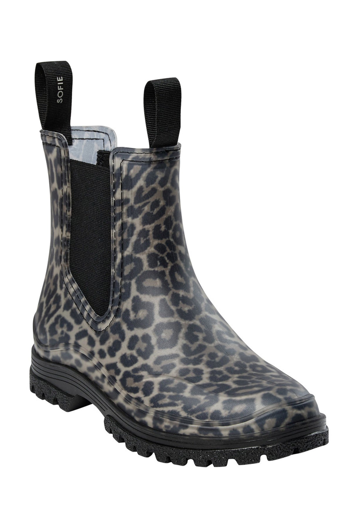 JODIESW GUMMISTÖVEL 9086 Ljusbrun leopard - T487