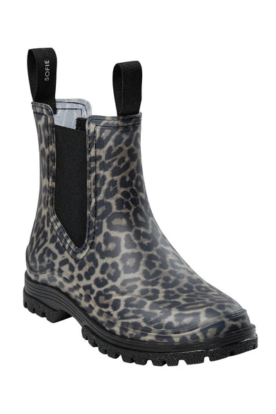 JODIESW GUMMISTÖVEL 9086 Ljusbrun leopard - T487 Thumbnail
