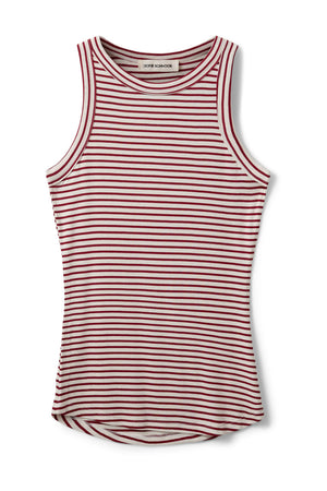 JULLIESW STRIPE TOP 4139 Red Striped - SNOS740