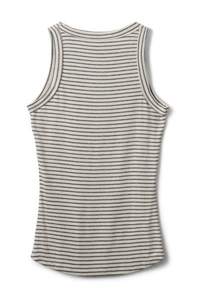 JULLIESW STRIPE TOP 8048 Grey Striped - SNOS740 Thumbnail