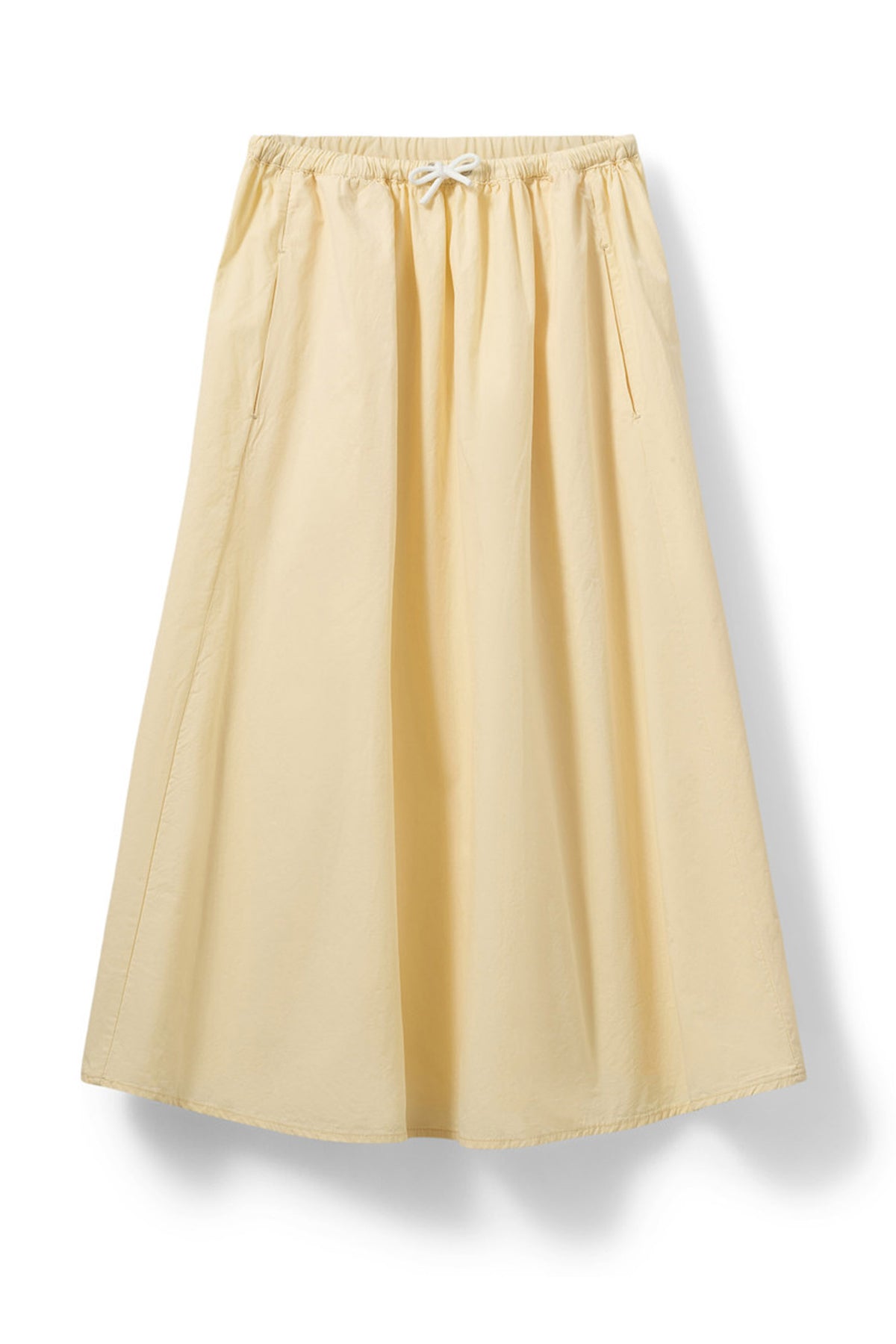 JUNEAUSW MIDI SKIRT 2026 Ljusgul - S261312