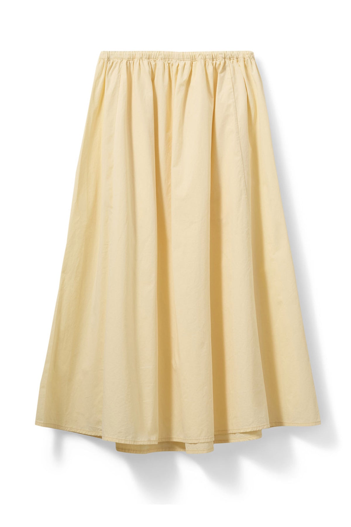 JUNEAUSW MIDI SKIRT 2026 Ljusgul - S261312